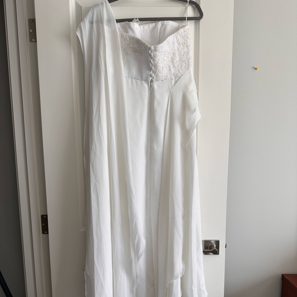 White Embellished Dress - Picture 4 of 5